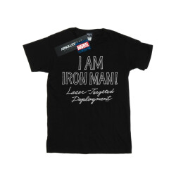 Li-cense Marvel meisjes ik ben iron man katoenen t-shirt
