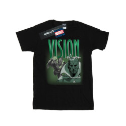 Li-cense Marvel meisjes vision hommage katoenen t-shirt