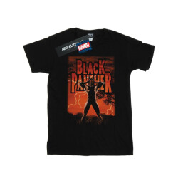 Li-cense Marvel meisjes black panther wakanda bliksem katoenen t-shirt