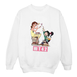 Li-cense Disney dames wreck it ralph belle en vanellope sweatshirt