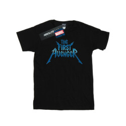 Li-cense Marvel meisjes the first avenger metaal logo katoenen t-shirt
