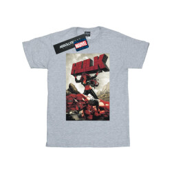 Li-cense Marvel meisjes rood hulk cover katoenen t-shirt