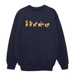 Li-cense Disney dames winnie de poeh stretching sweatshirt