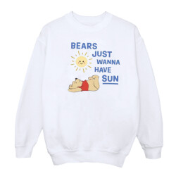 Li-cense Disney dames winnie the pooh bears just wanna have sun sweatshirt