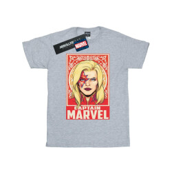 Li-cense Marvel meisjes captain ornament katoenen t-shirt