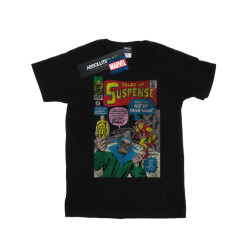 Li-cense Marvel heren iron man distressed suspense cover t-shirt