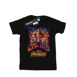 Li-cense Marvel meisjes avengers infinity war poster katoenen t-shirt