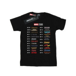 Li-cense Marvel studios meisjes 10 jaar films katoenen t-shirt