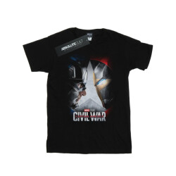 Li-cense Marvel studios meisjes captain america civil war poster katoenen t-shirt