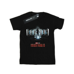 Li-cense Marvel studios meisjes iron man 3 poster katoenen t-shirt