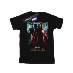 Li-cense Marvel studios meisjes iron man 2 poster katoenen t-shirt