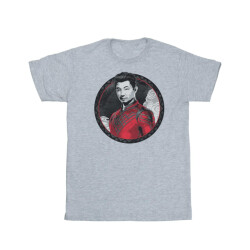 Li-cense Marvel meisjes shang-chi en de legende van de tien ringen rode ring katoenen t-shirt
