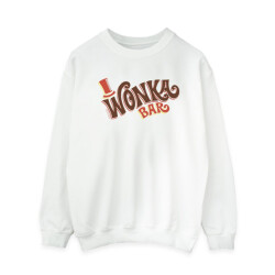 Li-cense Willy wonka dames bar logo sweatshirt