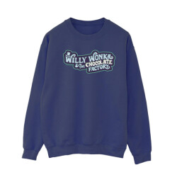 Li-cense Willy wonka dames chocoladefabriek logo sweatshirt