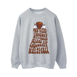 Li-cense Willy wonka dames chocolade waterval sweatshirt