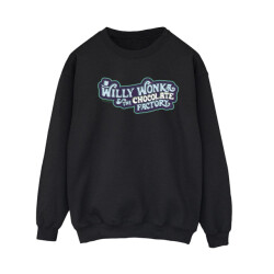 Li-cense Willy wonka dames chocoladefabriek logo sweatshirt