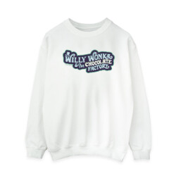 Li-cense Willy wonka dames chocoladefabriek logo sweatshirt