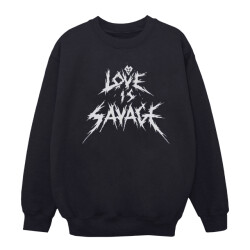 Li-cense Disney dames villains love is savage sweatshirt