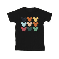 Li-cense Disney meisjes mickey mouse hoofden vierkant katoenen t-shirt