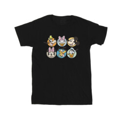 Li-cense Disney heren mickey mouse and friends gezichten t-shirt