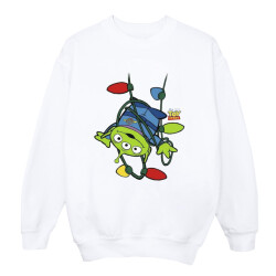 Li-cense Disney dames toy story kerstverlichting aliens sweatshirt