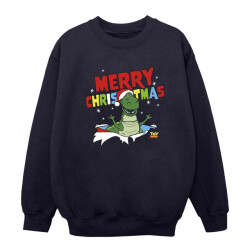 Li-cense Disney dames toy story rex kerstmis burst sweatshirt