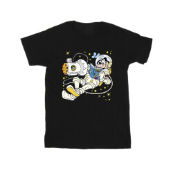 Li-cense Disney heren goofy lezen in de ruimte t-shirt