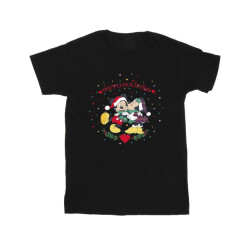 Li-cense Disney heren mickey mouse mickey minnie kerstmis t-shirt