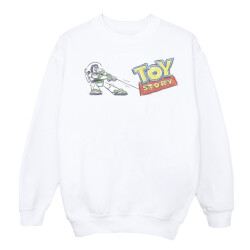 Li-cense Disney dames toy story buzz trekkende logo sweatshirt
