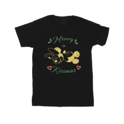 Li-cense Disney heren mickey mouse vrolijk kusmas t-shirt