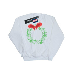 Li-cense Marvel heren avengers kerstkrans sweatshirt