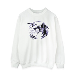 Li-cense Netflix dames the cher wolf logo infill sweatshirt