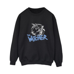 Li-cense Netflix dames the witcher spray logo sweatshirt