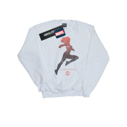 Li-cense Marvel heren zwarte weduwe silhouet sweatshirt