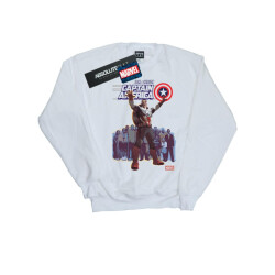 Li-cense Marvel heren captain america sam wilson cover sweatshirt