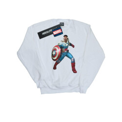 Li-cense Marvel heren falcon is captain america sweatshirt