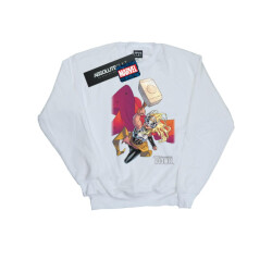 Li-cense Marvel heren the mighty thor mjolnir sweatshirt