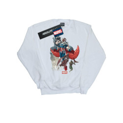 Li-cense Marvel heren captain america falcon evolution sweatshirt