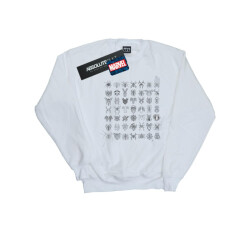 Li-cense Marvel heren spider-man spidey symbolen geschetst sweatshirt