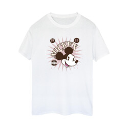 Li-cense Disney dames mickey mouse vintage leads them all katoenen vriend t-shirt