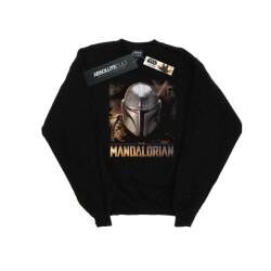 Li-cense Star wars dames the mandalorian helm sweatshirt