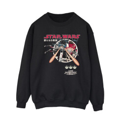 Li-cense Star wars dames klassiek luke manga sweatshirt