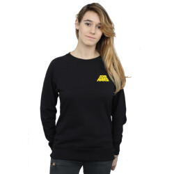Li-cense Star wars dames the empire strikes back opening crawl badge sweatshirt