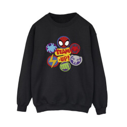 Li-cense Marvel dames spidey en zijn verbazingwekkende vrienden team up sweatshirt