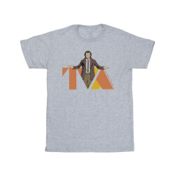 Li-cense Marvel meisjes loki tva pose katoenen t-shirt
