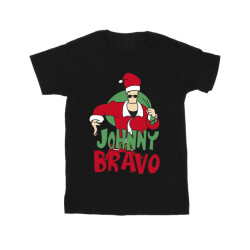 Li-cense Johnny bravo heren johnny kerstmis t-shirt