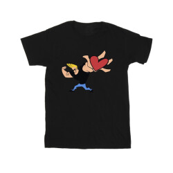 Li-cense Johnny bravo heren hart cadeau t-shirt