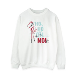 Li-cense Disney dames the nightmare before christmas ho ho no sweatshirt