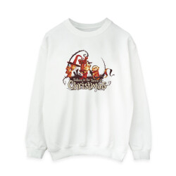 Li-cense Disney dames the nightmare before christmas christmas terror sweatshirt