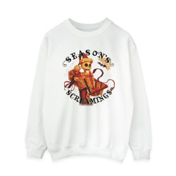Li-cense Disney dames the nightmare before christmas seasons screamings sweatshirt